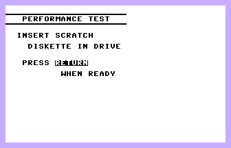 Disk Test Screenshot