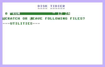 Disk Tidier