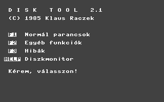 Disk Tool 2.1 Screenshot