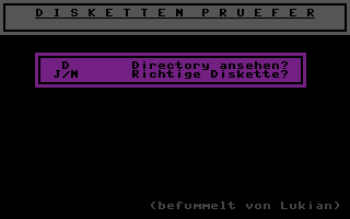 Disketten Pruefer Screenshot