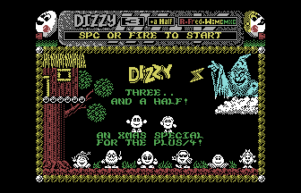 Dizzy Three and a Half Title Screenshot