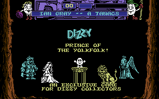 Dizzy Prince Of The Yolkfolk Title Screenshot