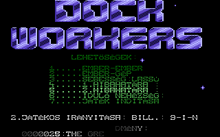 Dock Workers Pro Title Screenshot