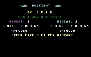Dogfight Title Screenshot