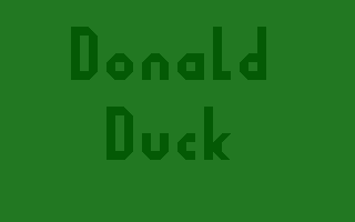 Donald Duck Title Screenshot