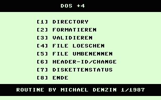 DOS +4 Screenshot