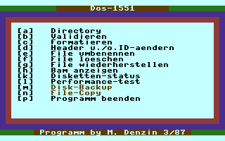 Dos-1551 Screenshot