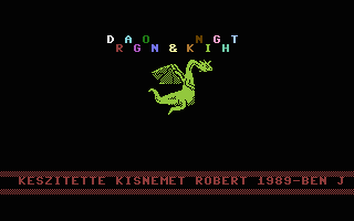 Dragon & Knight Title Screenshot