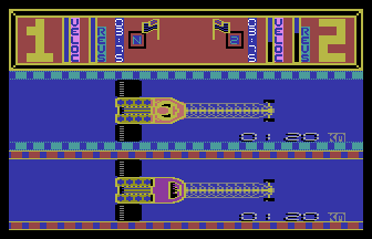 Dragster (C16/MSX 34) Screenshot