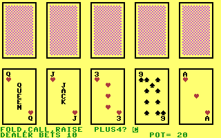 Draw Poker Screenshot