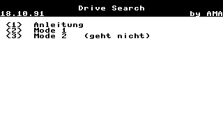 Drive Search Screenshot