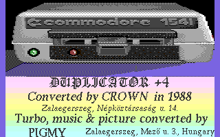 Duplicator +4 Title Screenshot