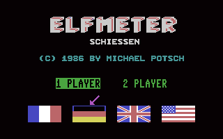 Elfmeter-Schiessen Title Screenshot