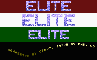 Elite (BPL) Title Screenshot