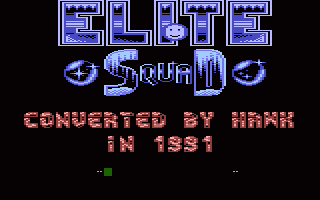 Elite Squad Title Screenshot