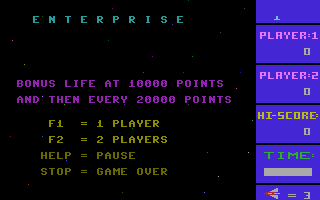 Enterprise (Go Games 40) Title Screenshot