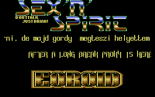 Eoroid + Title Screenshot