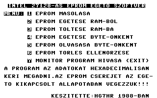 Eprom Égető Screenshot