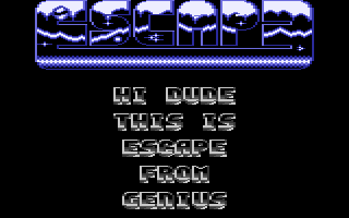 Escape Title Screenshot