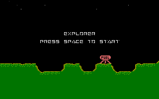 Explorer (Byte Games 26) Title Screenshot