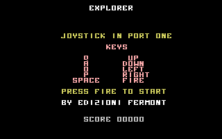 Explorer (Go Games 31) Title Screenshot