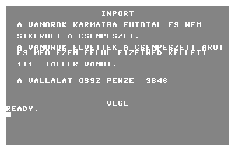Export Import Screenshot