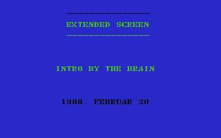 Extended Screen Intro Screenshot