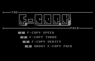 F-Copy Pack Title Screenshot