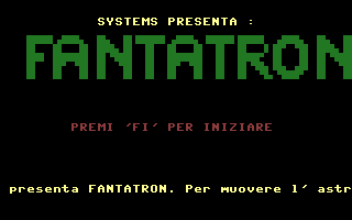 Fantatron Title Screenshot