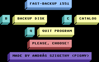 Fast-Backup 1551 Screenshot
