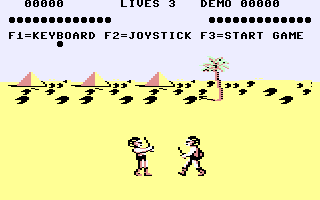 Fighting Warrior Title Screenshot