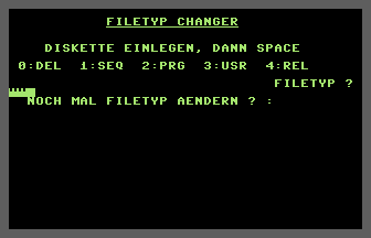 Filetyp Changer Screenshot