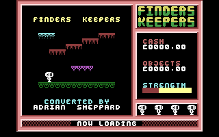 Finders Keepers Title Screenshot