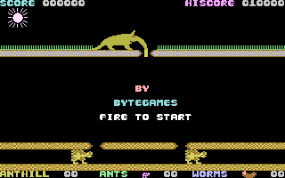 Fire Ant (Byte Games 18) Title Screenshot
