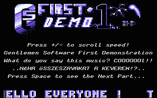 First Demo (GS)
