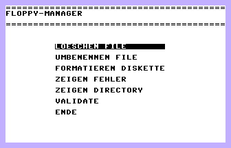 Floppy Manager Screenshot
