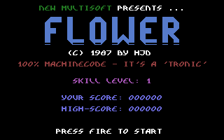 Flower Title Screenshot