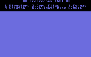 Freezecopy 1551 Screenshot
