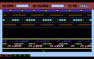 Frogger (Color Graphic) Screenshot