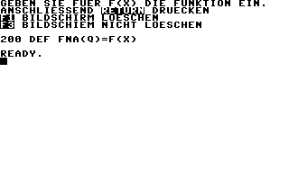 Funktionenplotter (64er) Title Screenshot