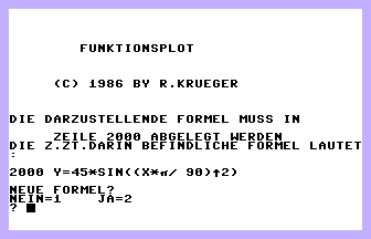 Funktionsplotter (Compute Mit) Title Screenshot