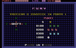 Fury (Trinacria) Title Screenshot
