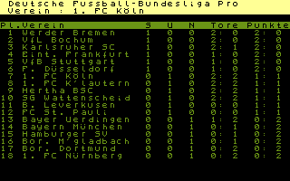 Fussball Bundesliga Pro Screenshot