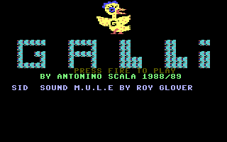 Galli +4 Title Screenshot