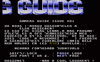 Gamers Guide 01 Screenshot