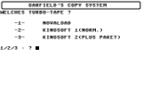 Garfield's Copy System