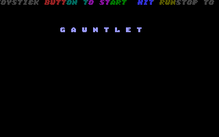 Gauntlet Title Screenshot