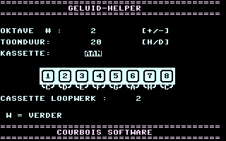 Geluid-Helper Screenshot