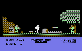 Ghosts 'n Goblins (Armati) Screenshot