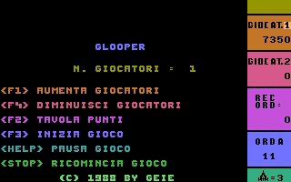 Glooper Title Screenshot